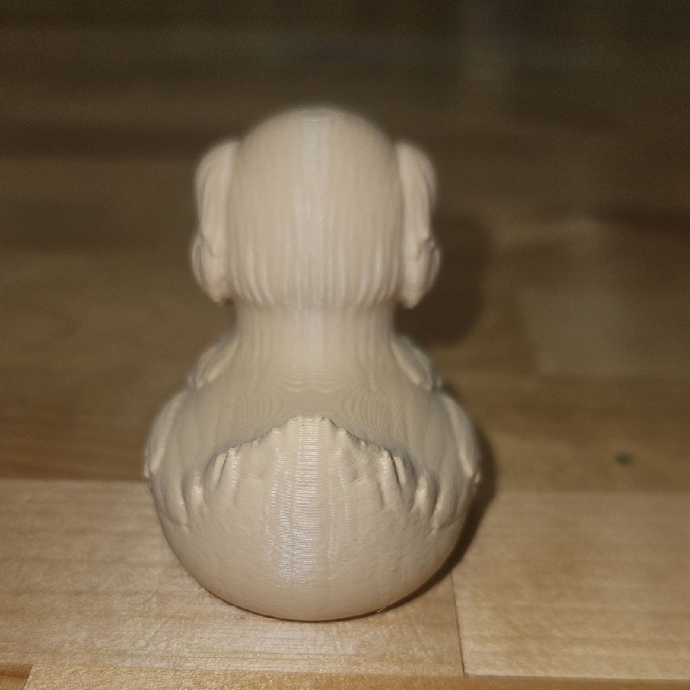 3D Printed Golden Retriever Duck Figurine Nwot - Picture 3 of 5